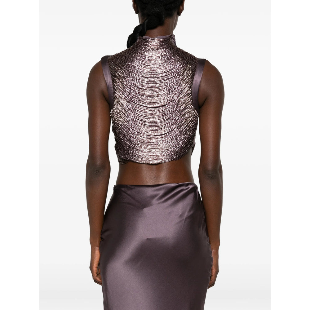 Cult Gaia Purple Tops - Blouses Women CULT GAIA