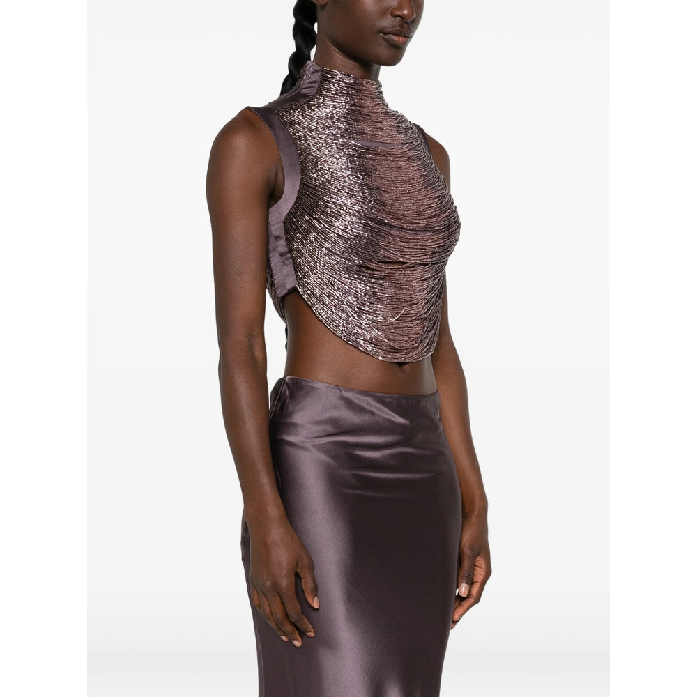 Cult Gaia Purple Tops - Blouses Women CULT GAIA