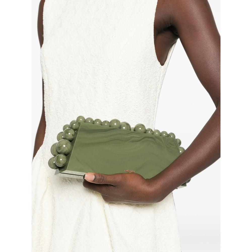 Cult Gaia Green Clutch Bags Women CULT GAIA