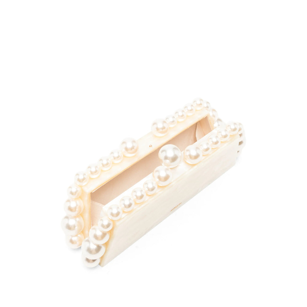 Cult Gaia Neutrals Clutch Bags Women CULT GAIA