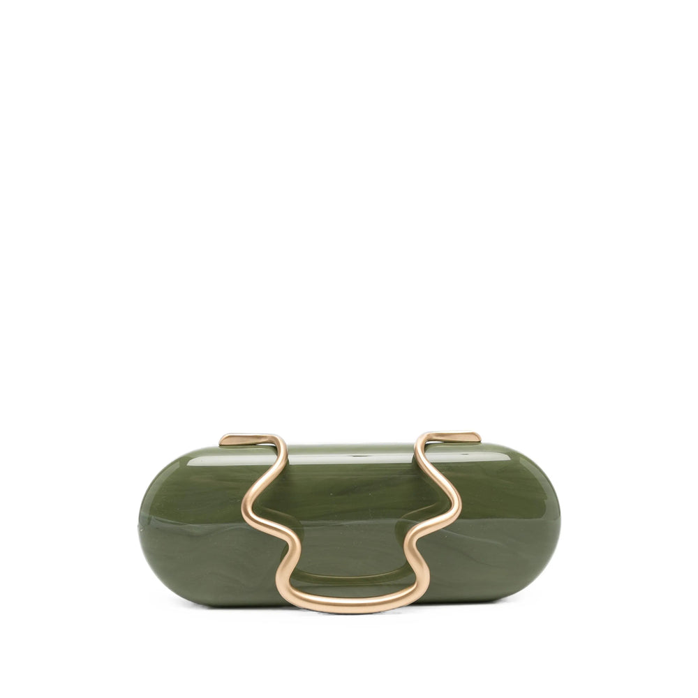Cult Gaia Green Clutch Bags Women CULT GAIA