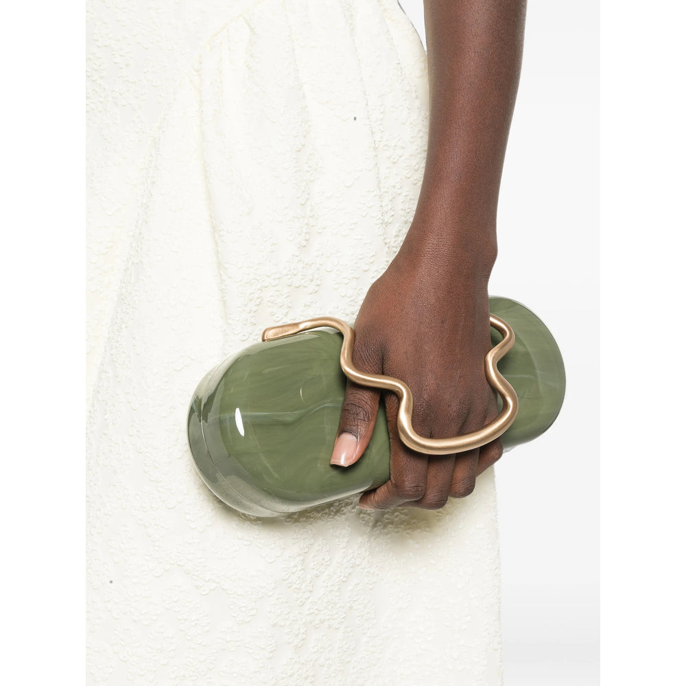 Cult Gaia Green Clutch Bags Women CULT GAIA