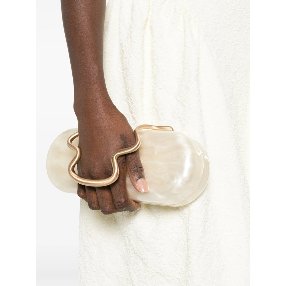 Cult Gaia Neutrals Clutch Bags Women CULT GAIA