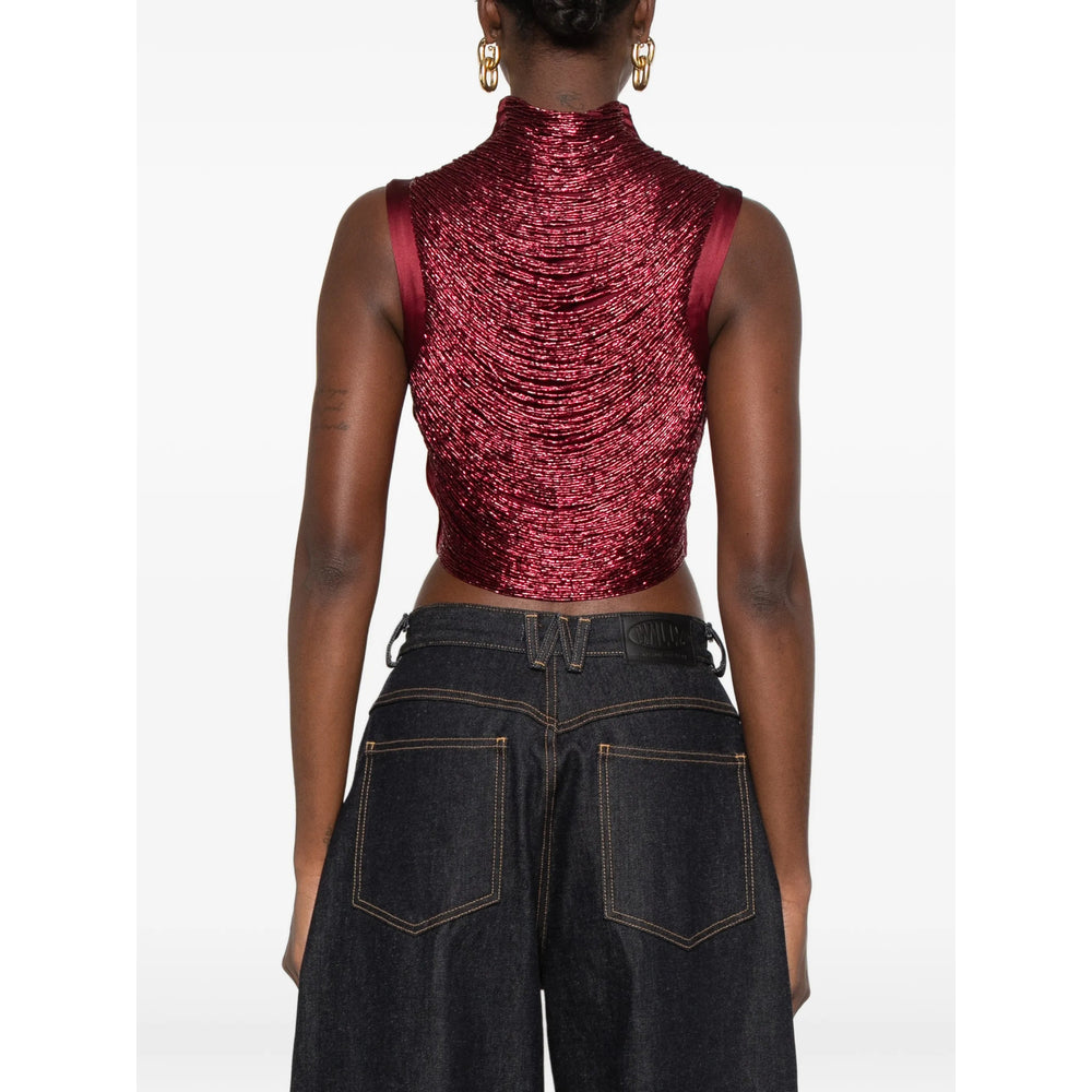 Cult Gaia Red Tops - Vests & Tank Tops Women CULT GAIA