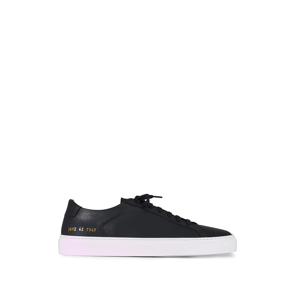 Common Projects Black Trainers - Low-Tops Men COMMON PROJECTS
