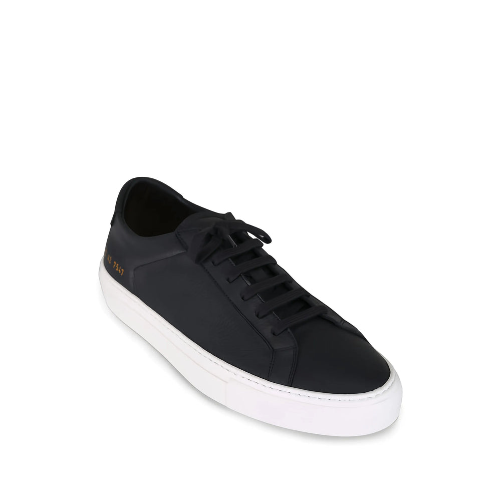 Common Projects Black Trainers - Low-Tops Men COMMON PROJECTS