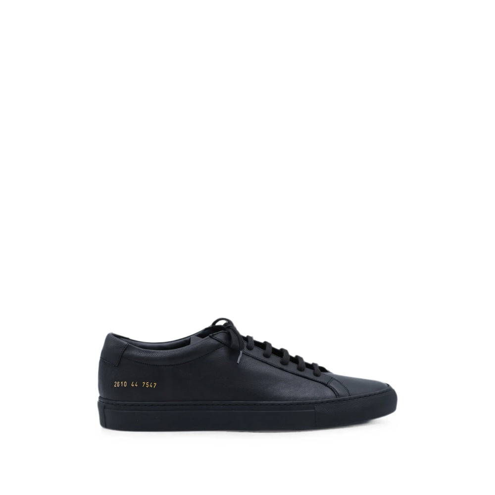 Common Projects Black Trainers - Low-Tops Men COMMON PROJECTS
