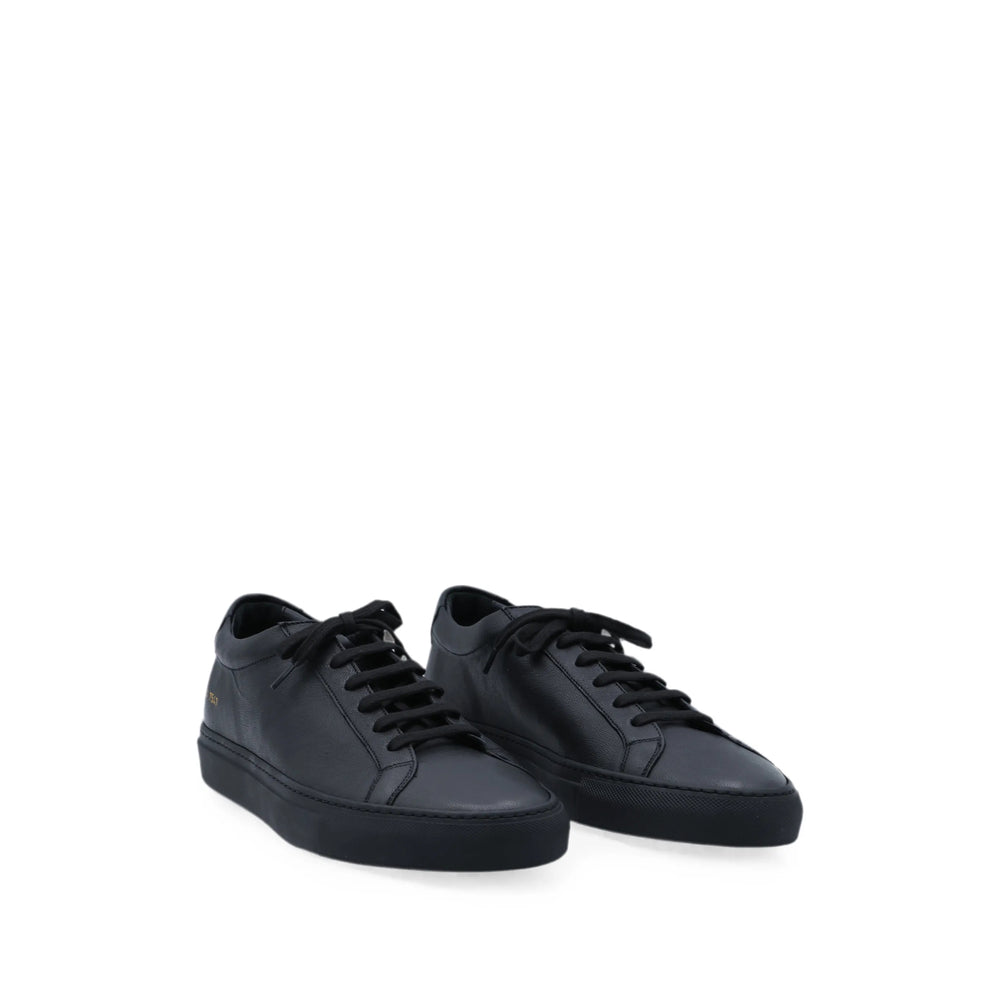 Common Projects Black Trainers - Low-Tops Men COMMON PROJECTS