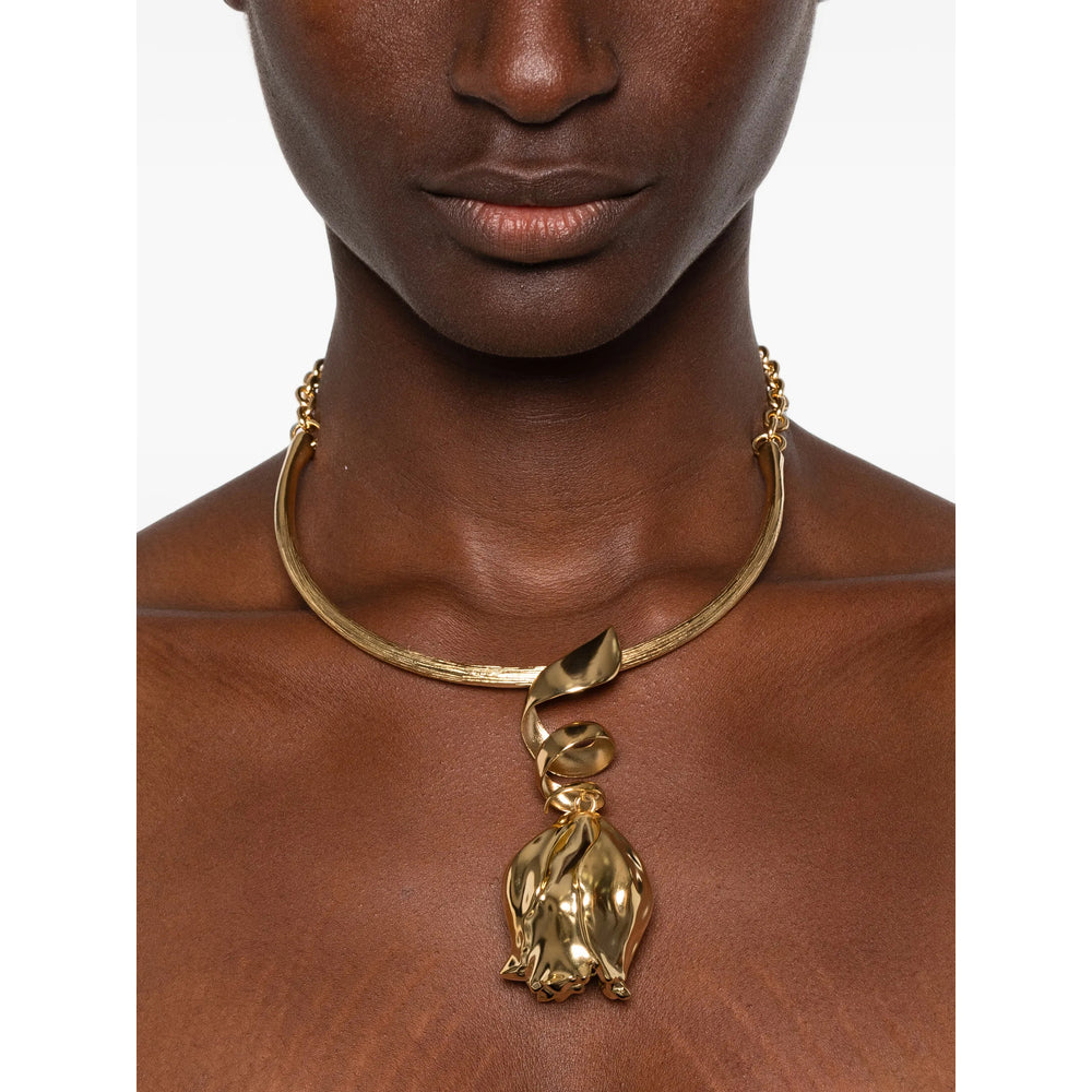 Chloé Gold Necklaces Women CHLOE