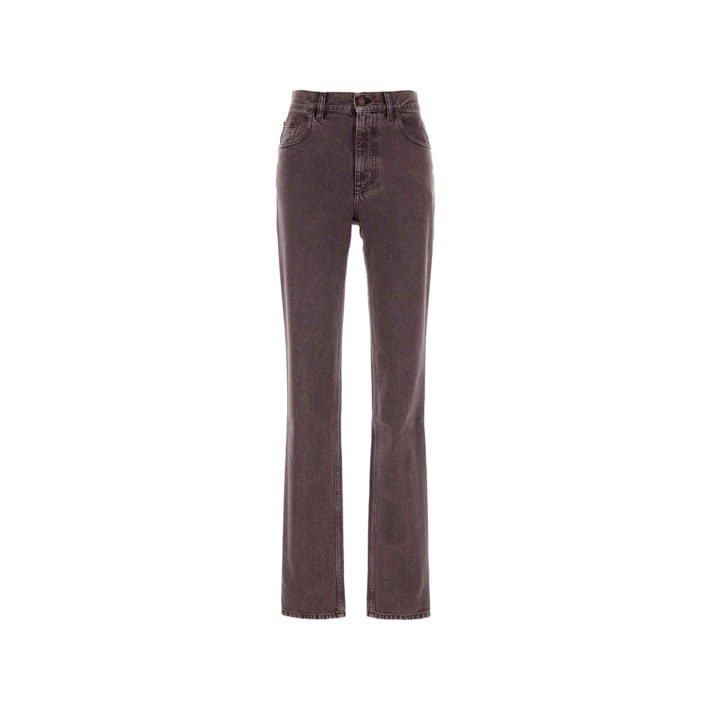 Chloé Purple Trousers - Straight Trousers Women CHLOE