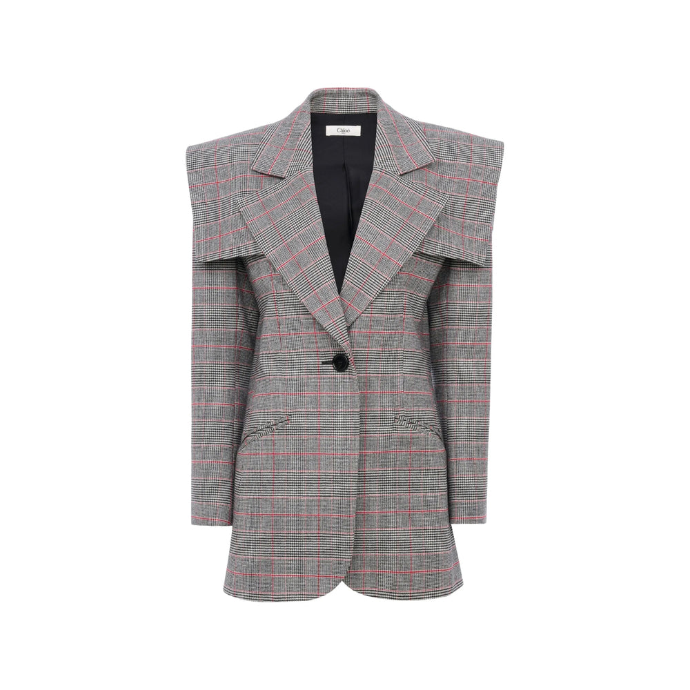 Chloé Grey Jackets - Blazers Women CHLOE