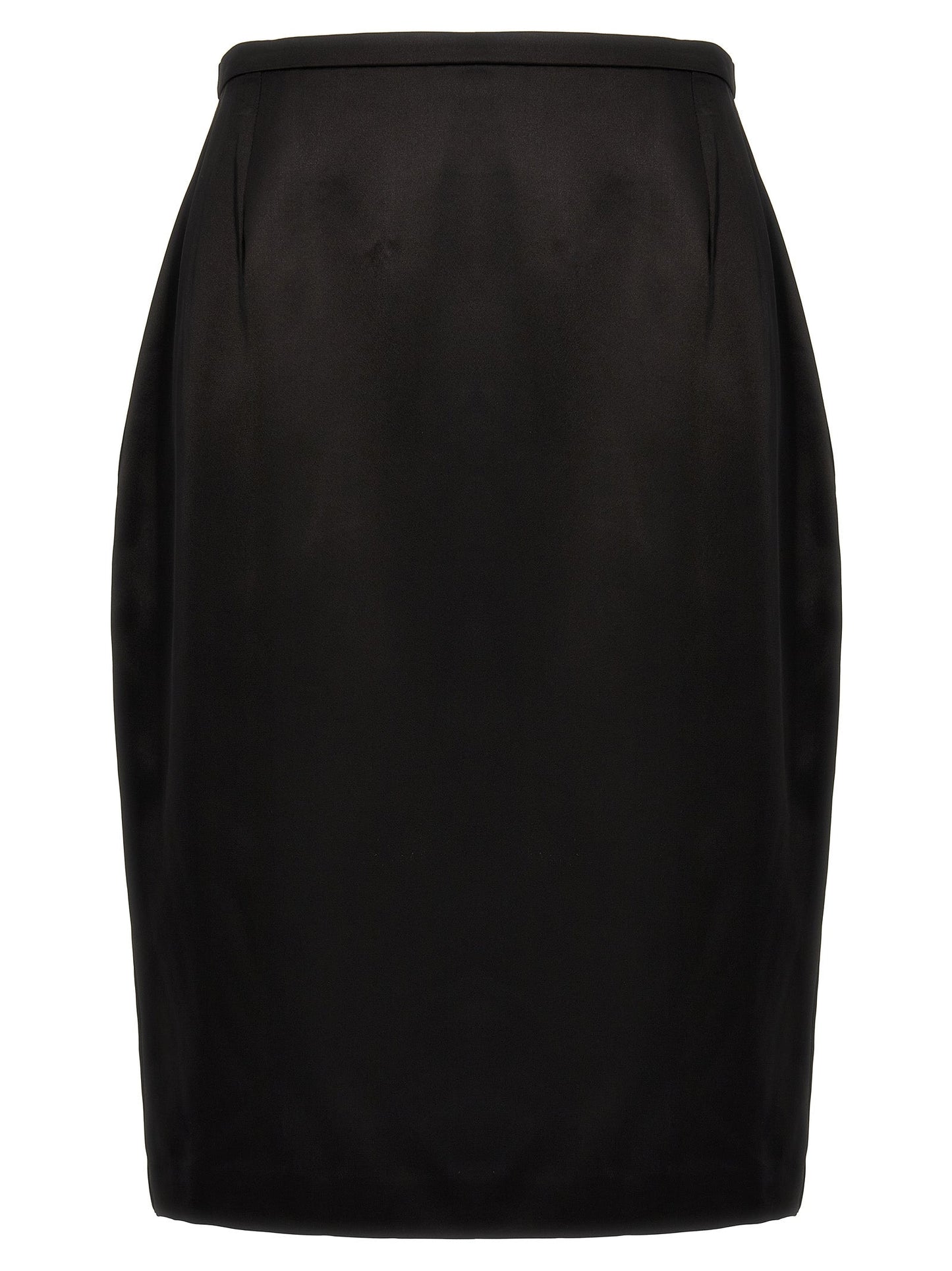 Saint Laurent Women Satin Skirt SAINT LAURENT