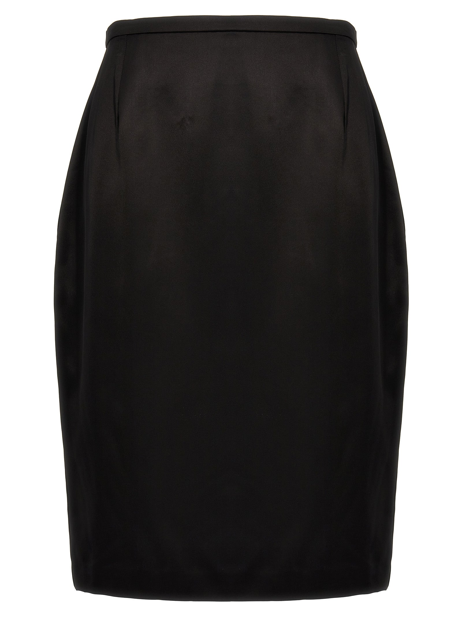 Saint Laurent Women Satin Skirt SAINT LAURENT