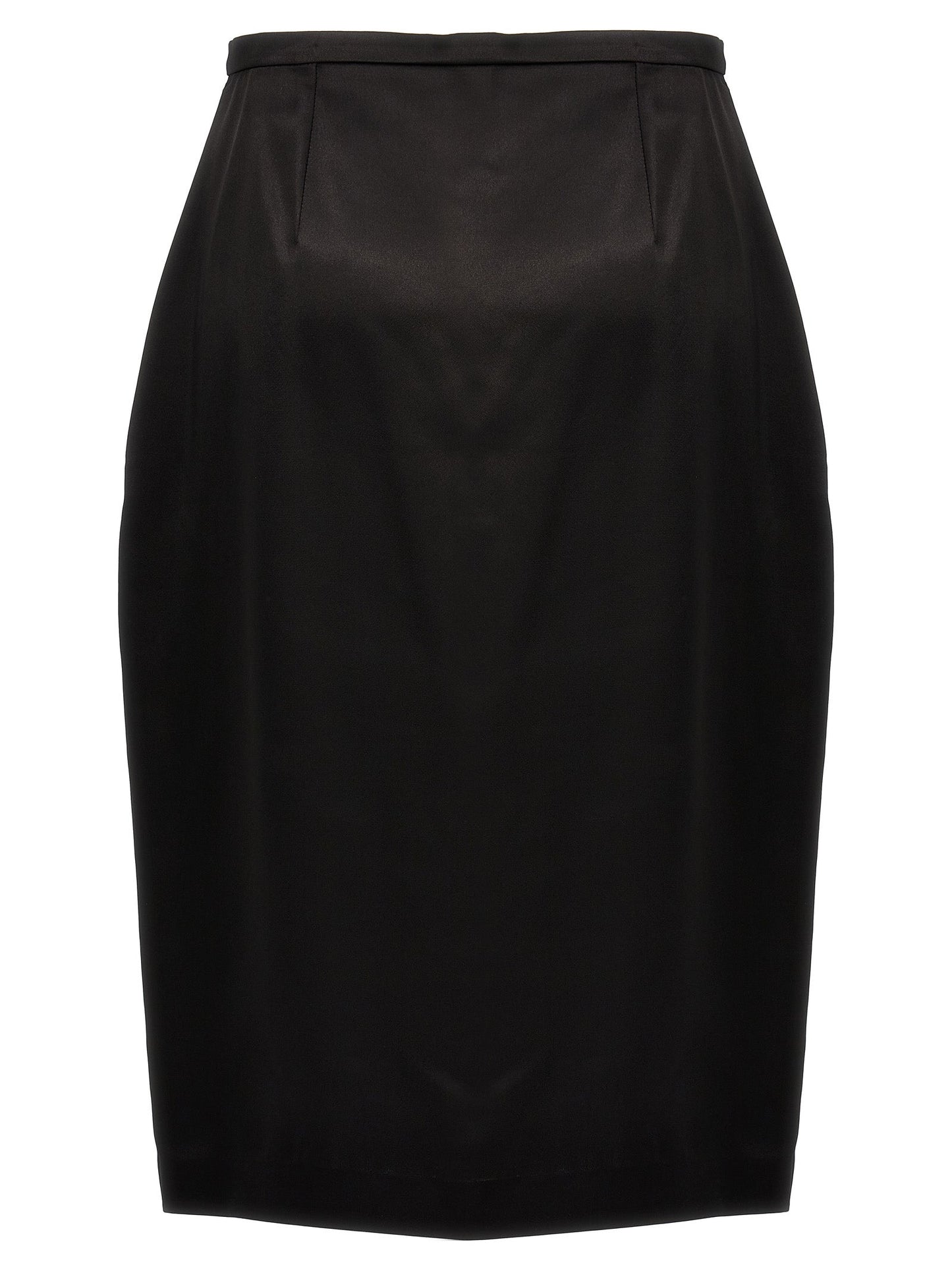 Saint Laurent Women Satin Skirt SAINT LAURENT