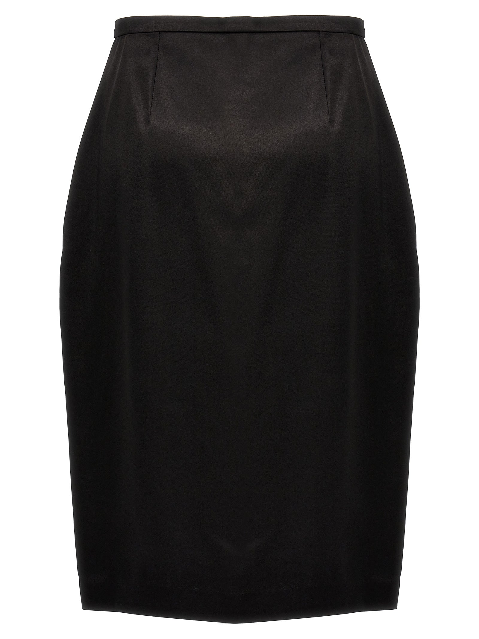 Saint Laurent Women Satin Skirt SAINT LAURENT