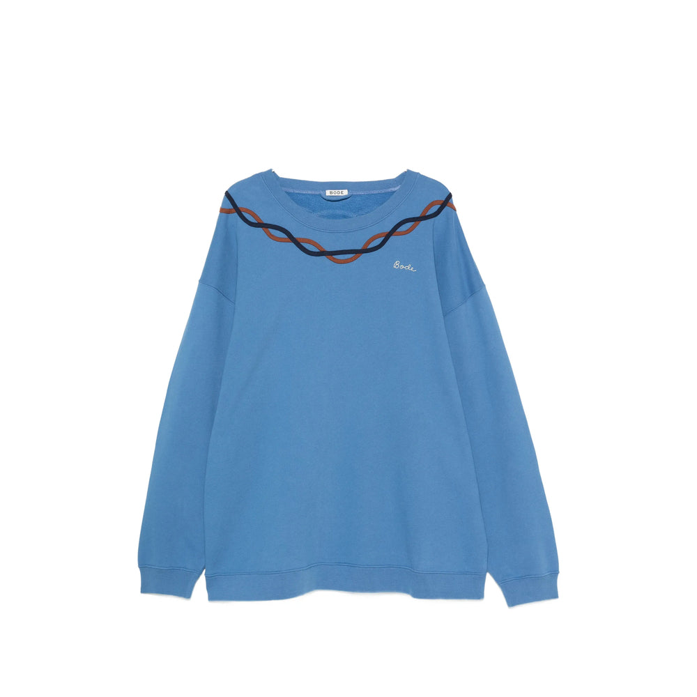 Bode Blue Sweaters & Knitwear - Sweatshirts Men BODE