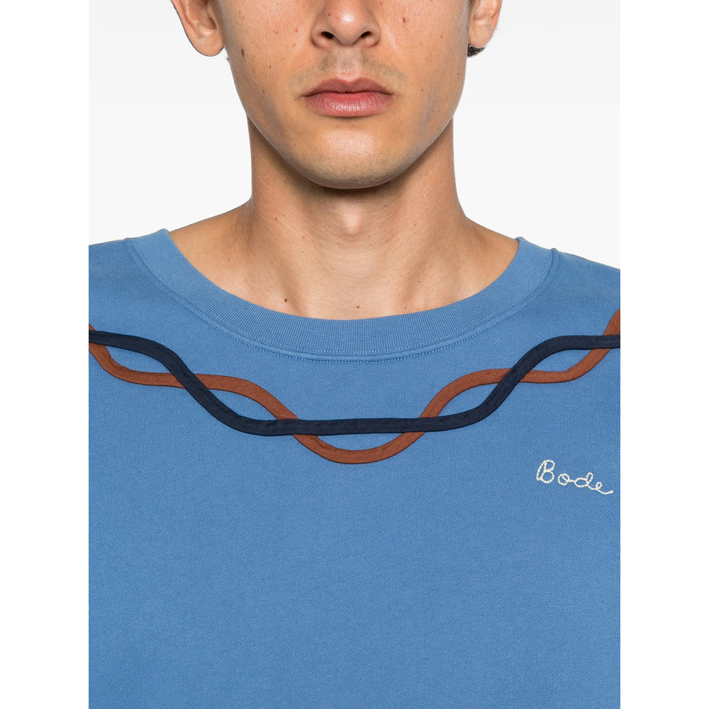 Bode Blue Sweaters & Knitwear - Sweatshirts Men BODE