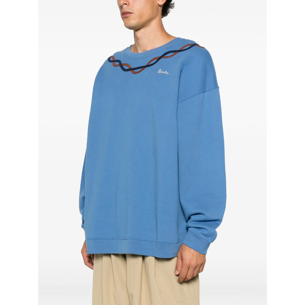 Bode Blue Sweaters & Knitwear - Sweatshirts Men BODE