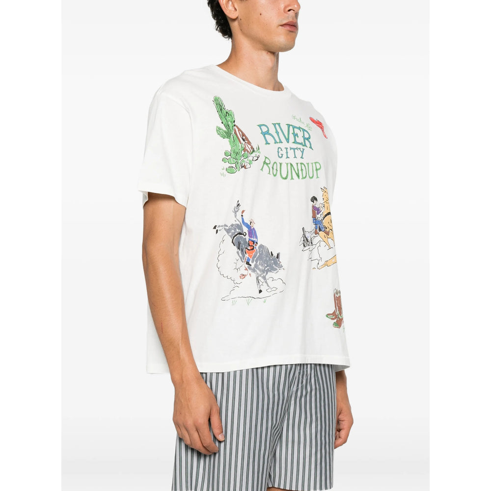 Bode Neutrals T-Shirts & Vests - T-Shirts Men BODE