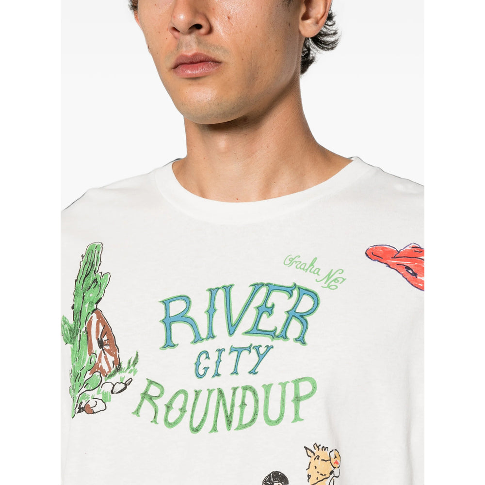 Bode Neutrals T-Shirts & Vests - T-Shirts Men BODE