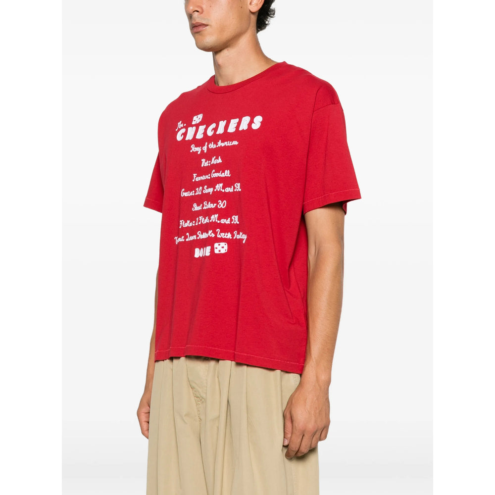 Bode Red T-Shirts & Vests - T-Shirts Men BODE
