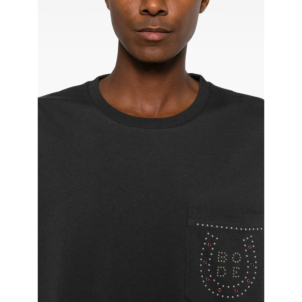 Bode Black T-Shirts & Vests - T-Shirts Men BODE
