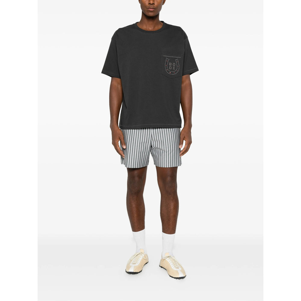 Bode Black T-Shirts & Vests - T-Shirts Men BODE