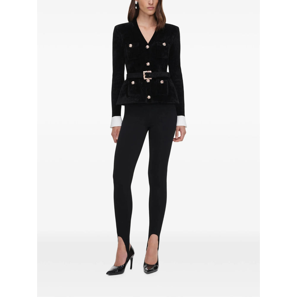 Self-Portrait Black Jackets - Fitted Jackets Women SELF-PORTRAIT
