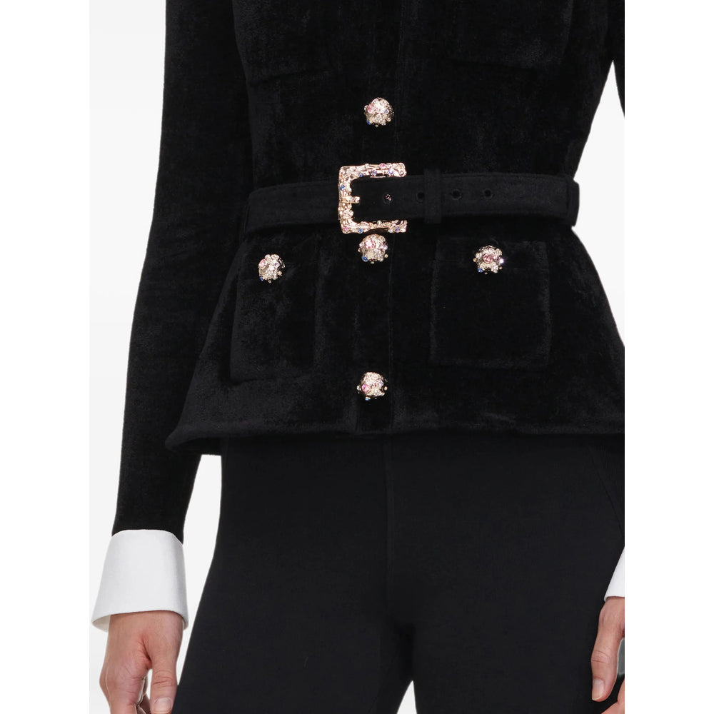 Self-Portrait Black Jackets - Fitted Jackets Women SELF-PORTRAIT