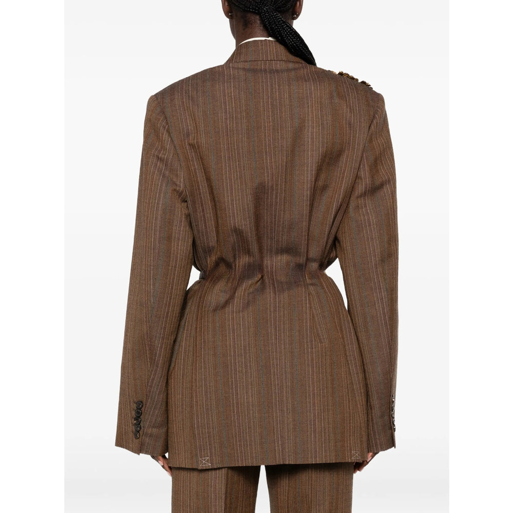 Dries Van Noten Brown Jackets - Oversized Jackets Women DRIES VAN NOTEN