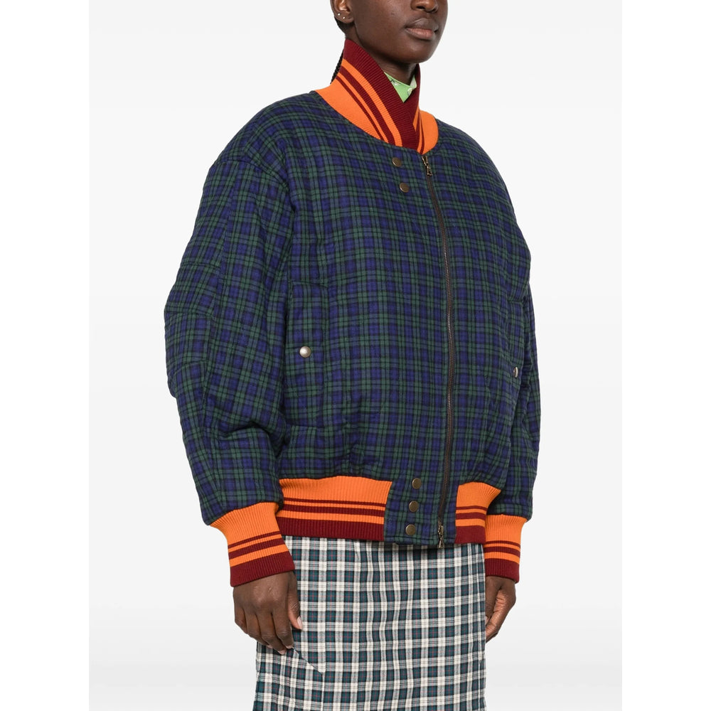 Dries Van Noten Blue Jackets - Bomber Jackets Women DRIES VAN NOTEN