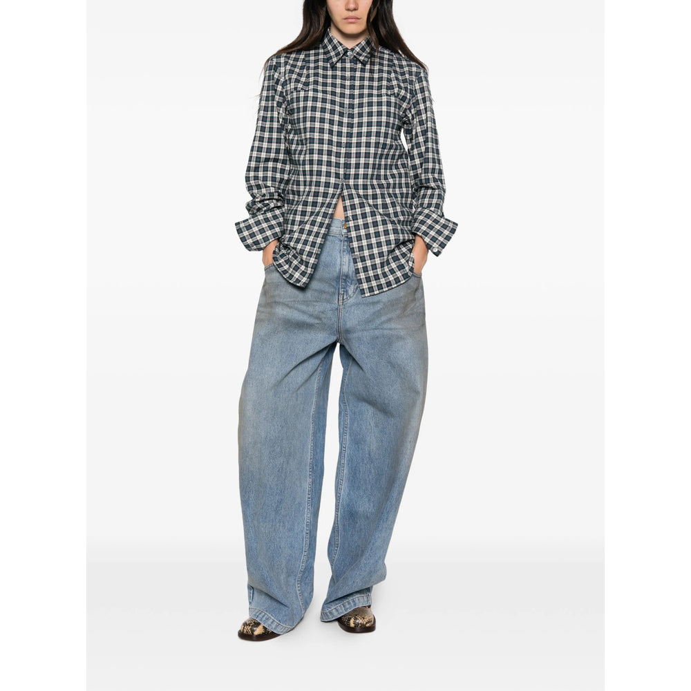 Dries Van Noten Blue Tops - Shirts Women DRIES VAN NOTEN