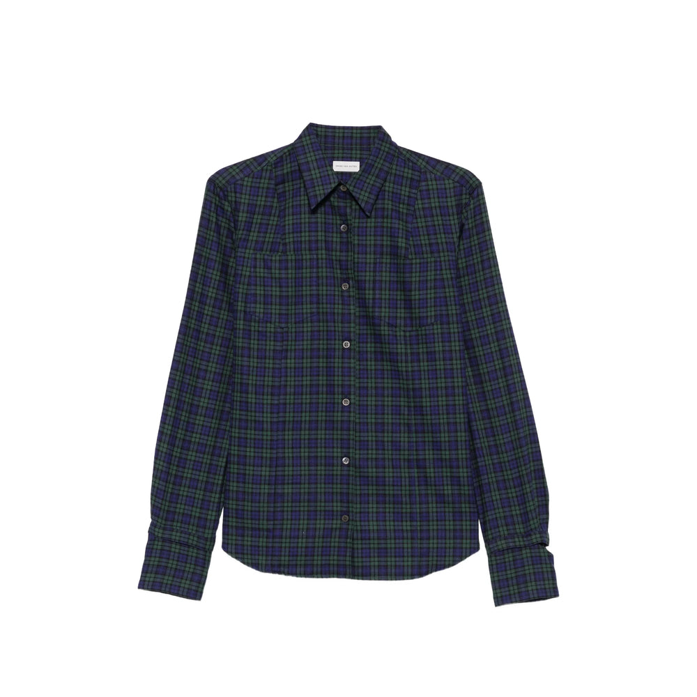 Dries Van Noten Blue Tops - Shirts Women DRIES VAN NOTEN