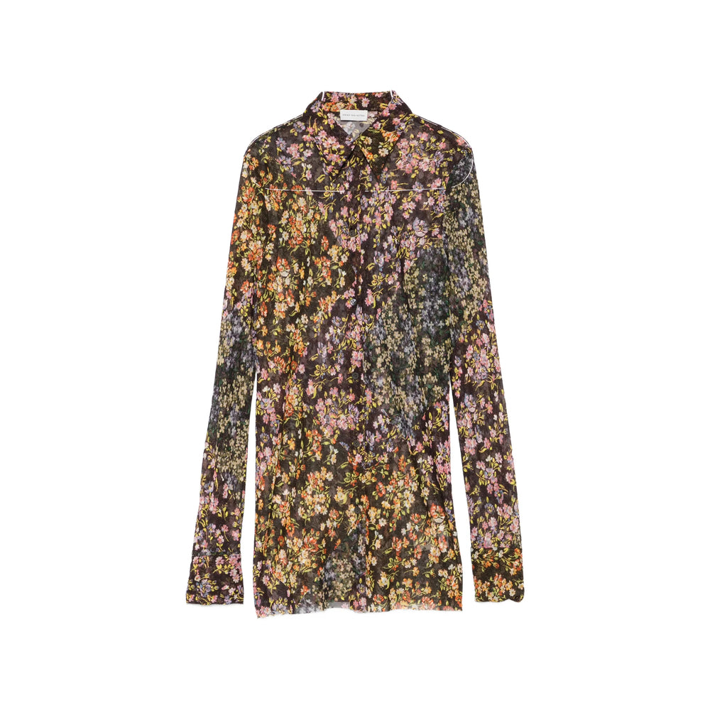 Dries Van Noten Black Tops - Shirts Women DRIES VAN NOTEN