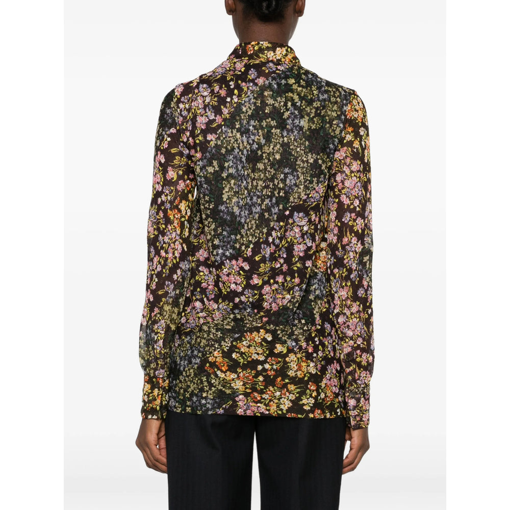 Dries Van Noten Black Tops - Shirts Women DRIES VAN NOTEN