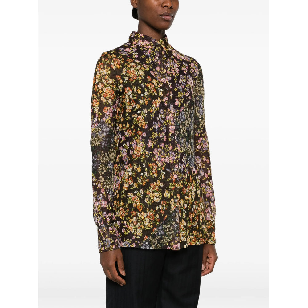 Dries Van Noten Black Tops - Shirts Women DRIES VAN NOTEN