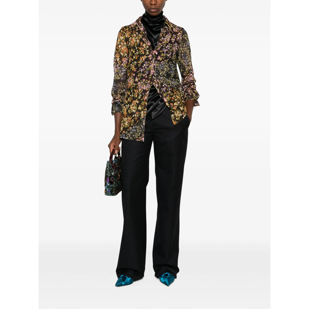 Dries Van Noten Black Tops - Shirts Women DRIES VAN NOTEN