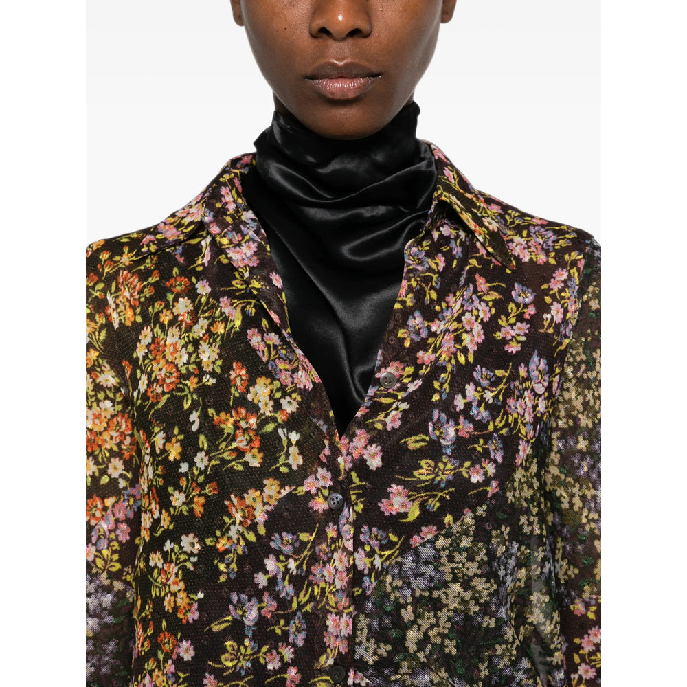 Dries Van Noten Black Tops - Shirts Women DRIES VAN NOTEN