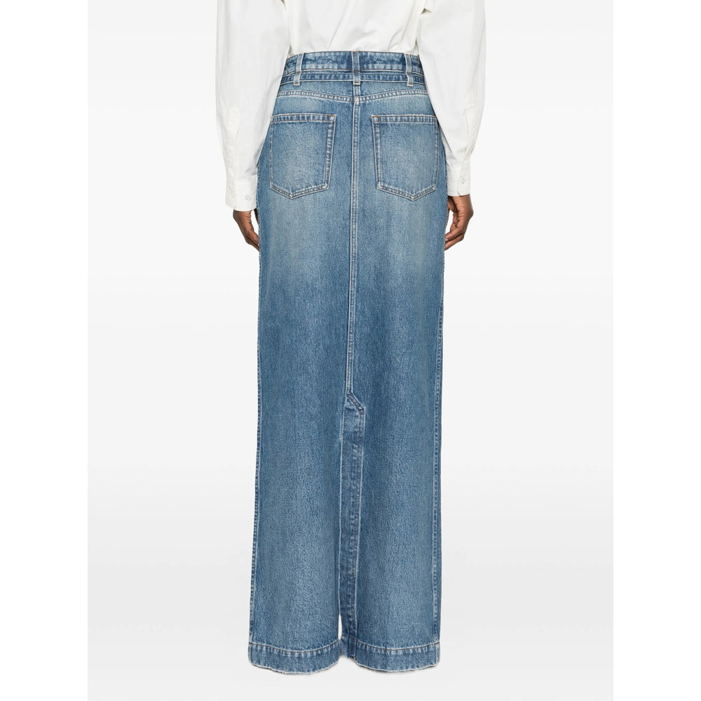 Dries Van Noten Blue Skirts Women DRIES VAN NOTEN