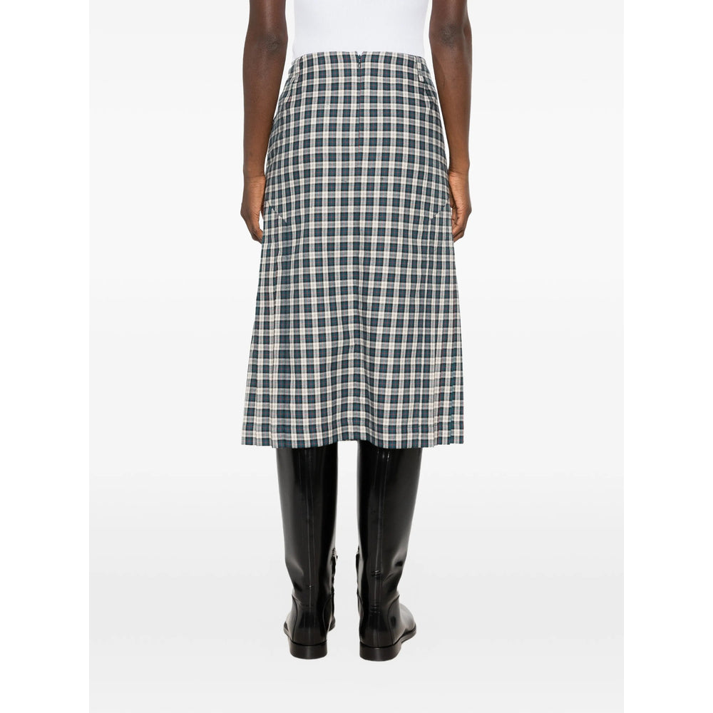 Dries Van Noten Blue Skirts - Pleated Skirts Women DRIES VAN NOTEN