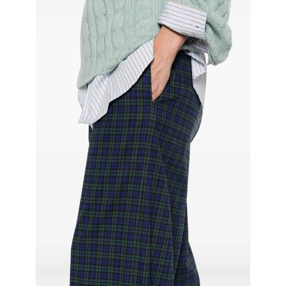 Dries Van Noten Blue Trousers - Palazzo Pants Women DRIES VAN NOTEN