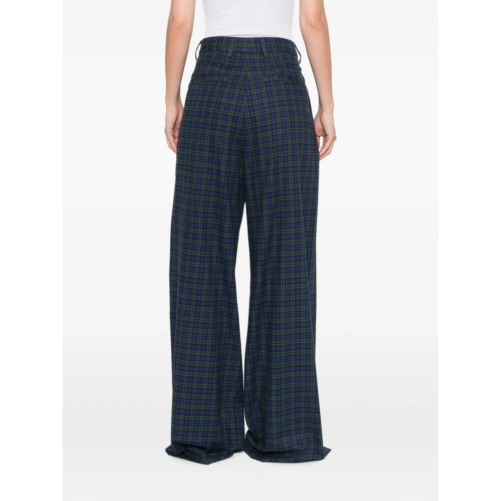 Dries Van Noten Blue Trousers - Palazzo Pants Women DRIES VAN NOTEN