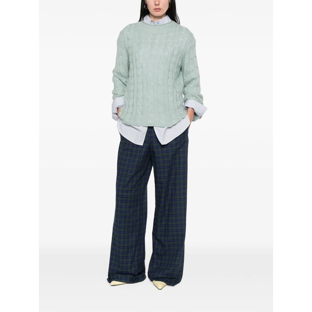 Dries Van Noten Blue Trousers - Palazzo Pants Women DRIES VAN NOTEN