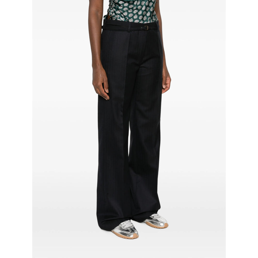 Dries Van Noten Black Trousers - Tailored Trousers Women DRIES VAN NOTEN
