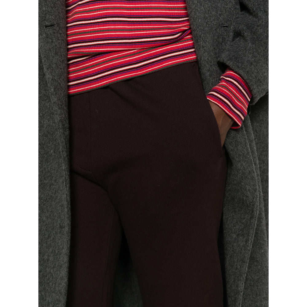 Dries Van Noten Brown Trousers - Track Pants Women DRIES VAN NOTEN
