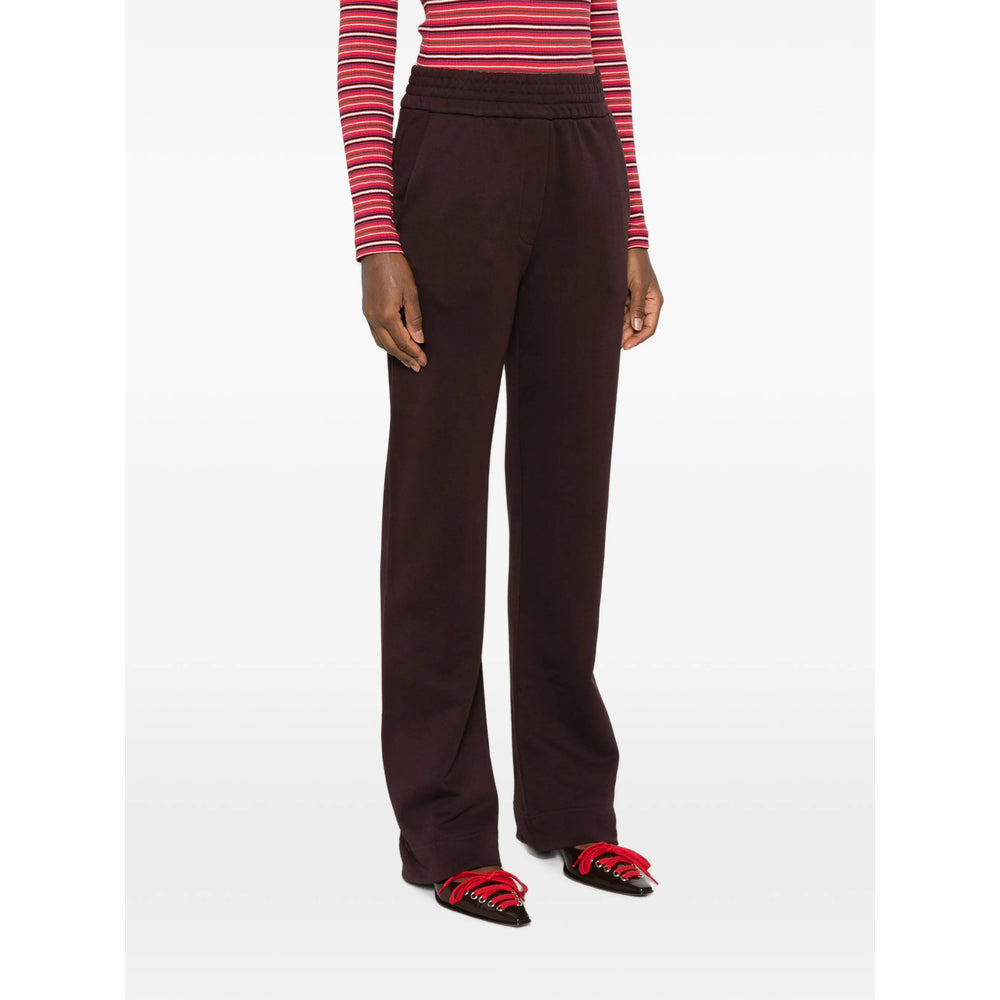 Dries Van Noten Brown Trousers - Track Pants Women DRIES VAN NOTEN