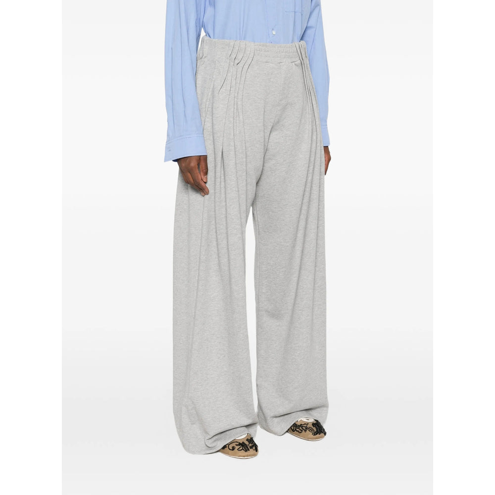 Dries Van Noten Grey Trousers - Palazzo Pants Women DRIES VAN NOTEN
