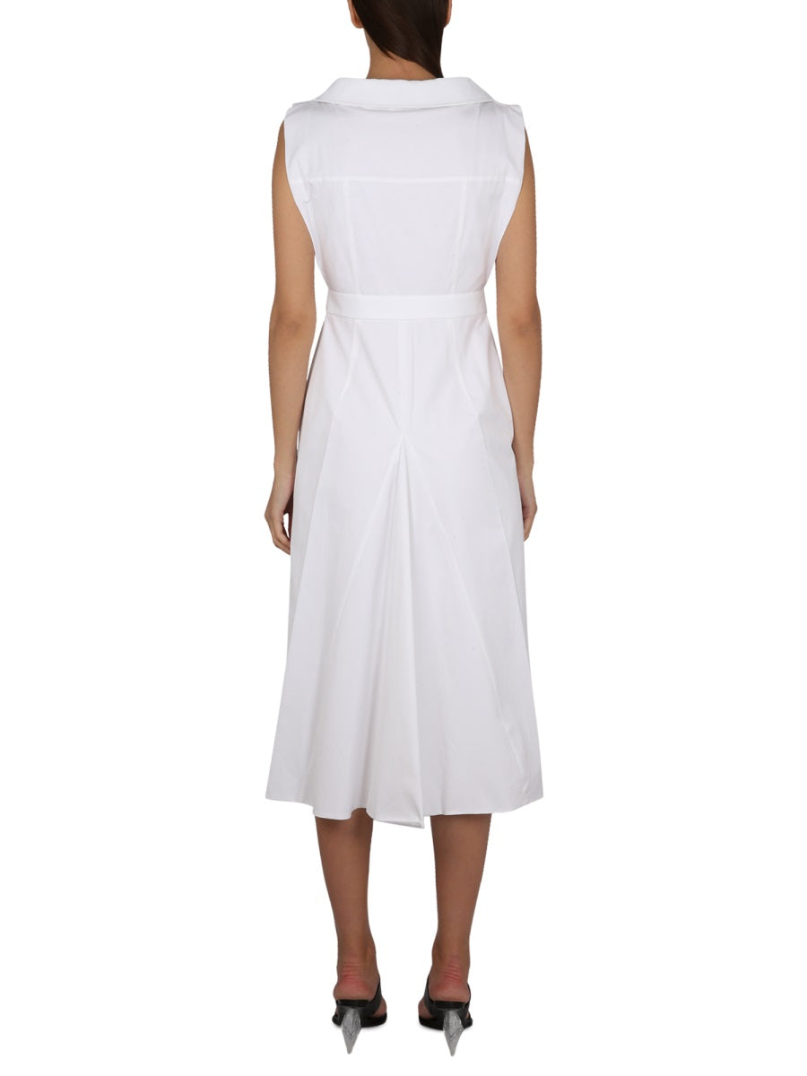 Alexander Mcqueen Women Cotton Dress ALEXANDER MCQUEEN