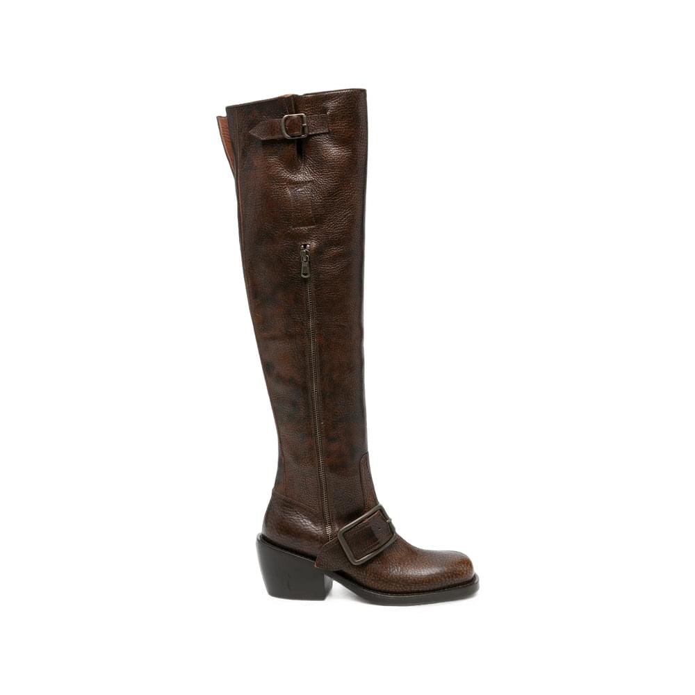 Dries Van Noten Brown Shoes Women DRIES VAN NOTEN