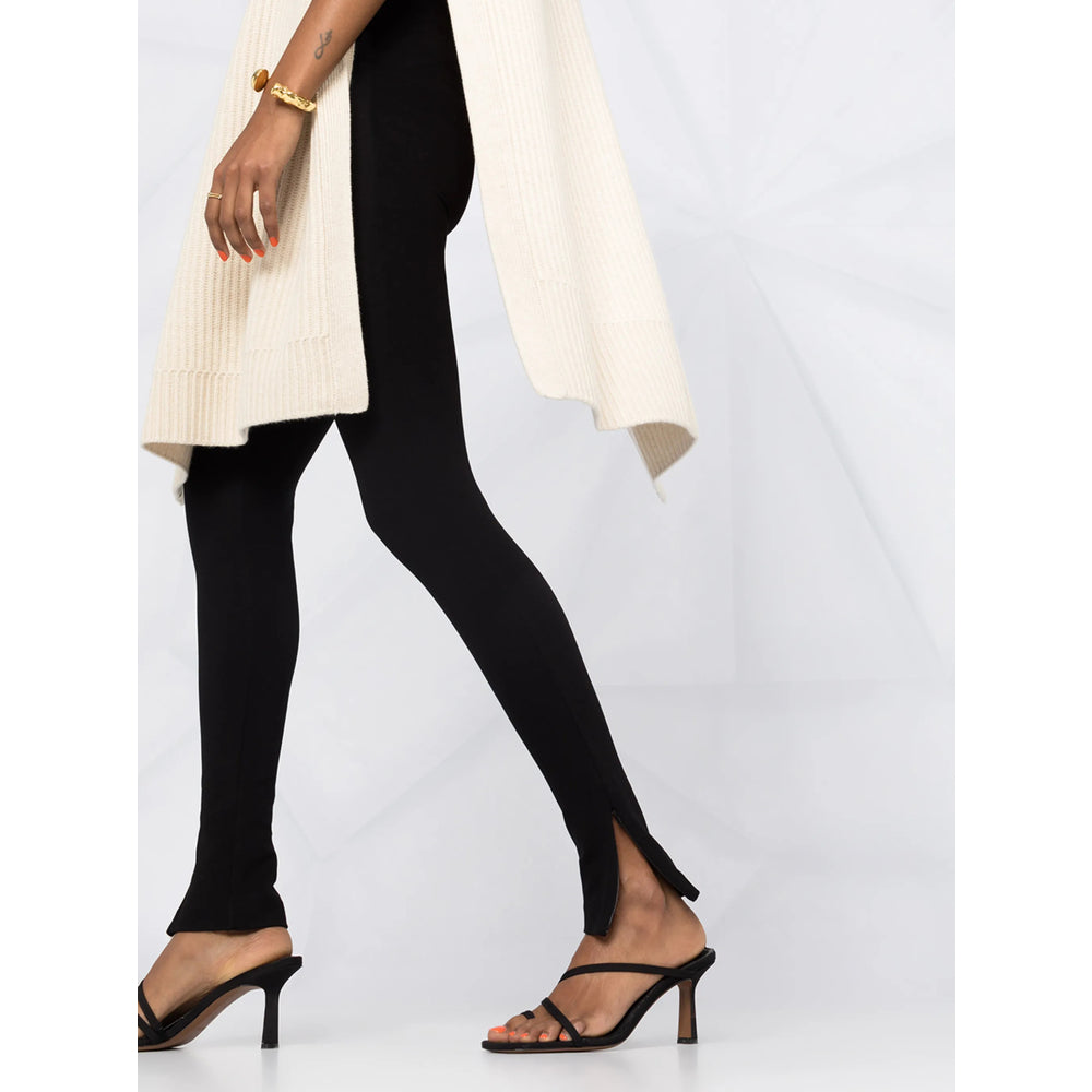 Toteme Black Trousers - Leggings Women TOTEME